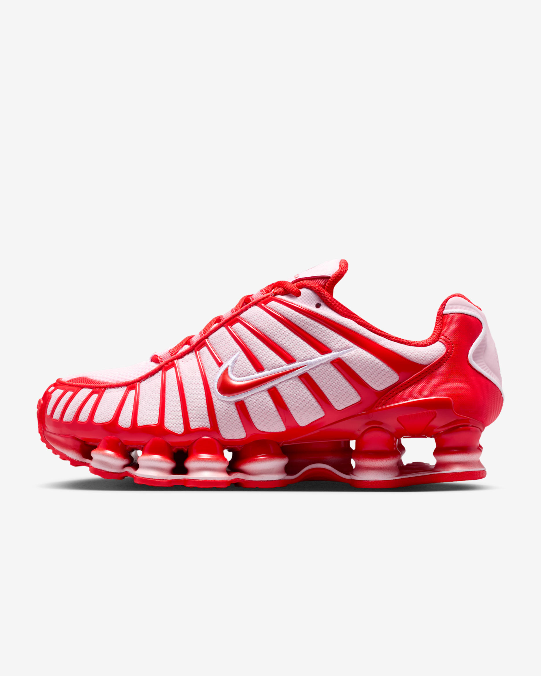 Nike Shox tl 白/赤 ウィメンズシューズ NIKE（ナイキ） W NIKE SHOX TL ウィメンズ エア ショックス メンズ